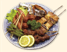 串焼き盛り合わせ